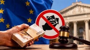 La UE limita el efectivo a 10.000 euros desde 2027.