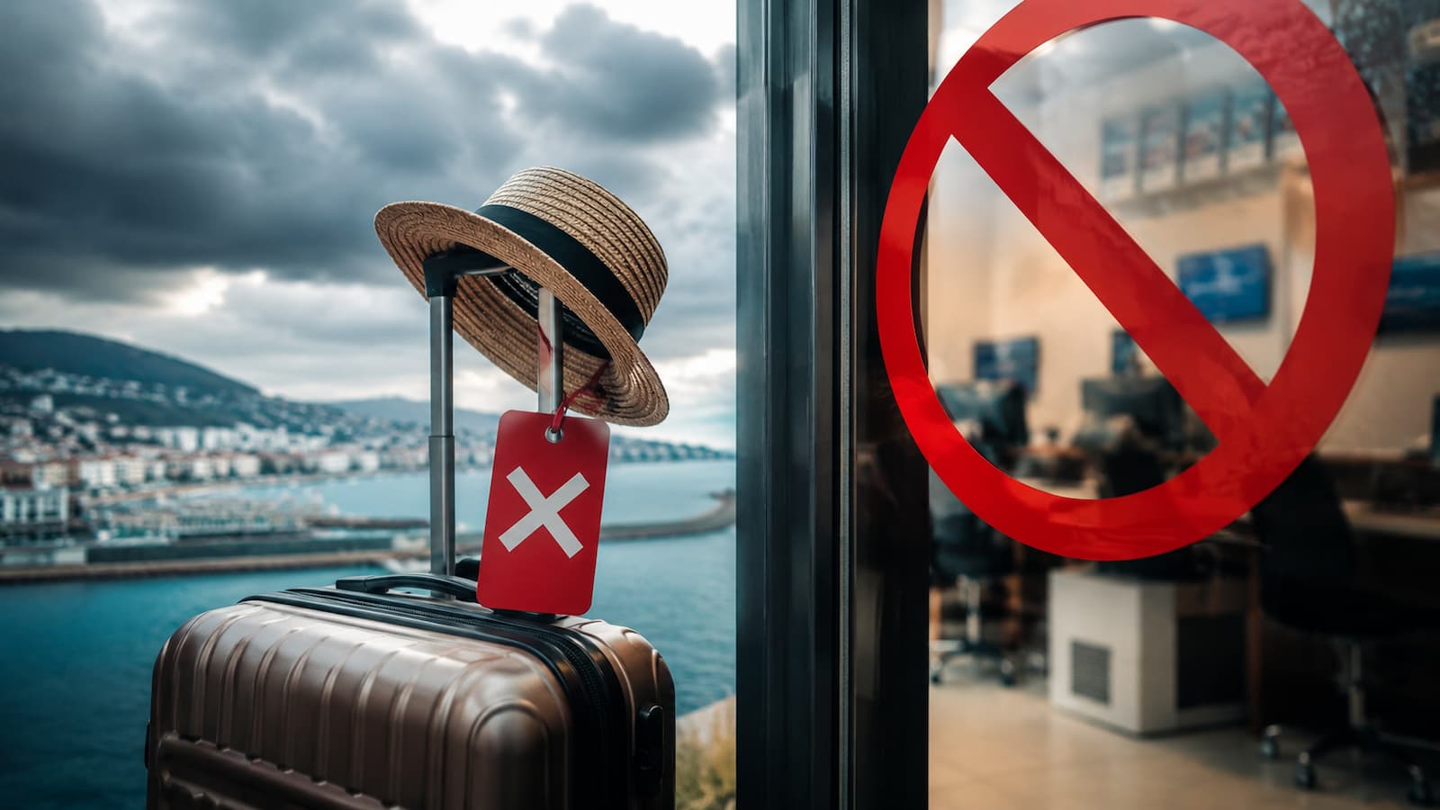 La crisis migratoria golpea el turismo de Ceuta.