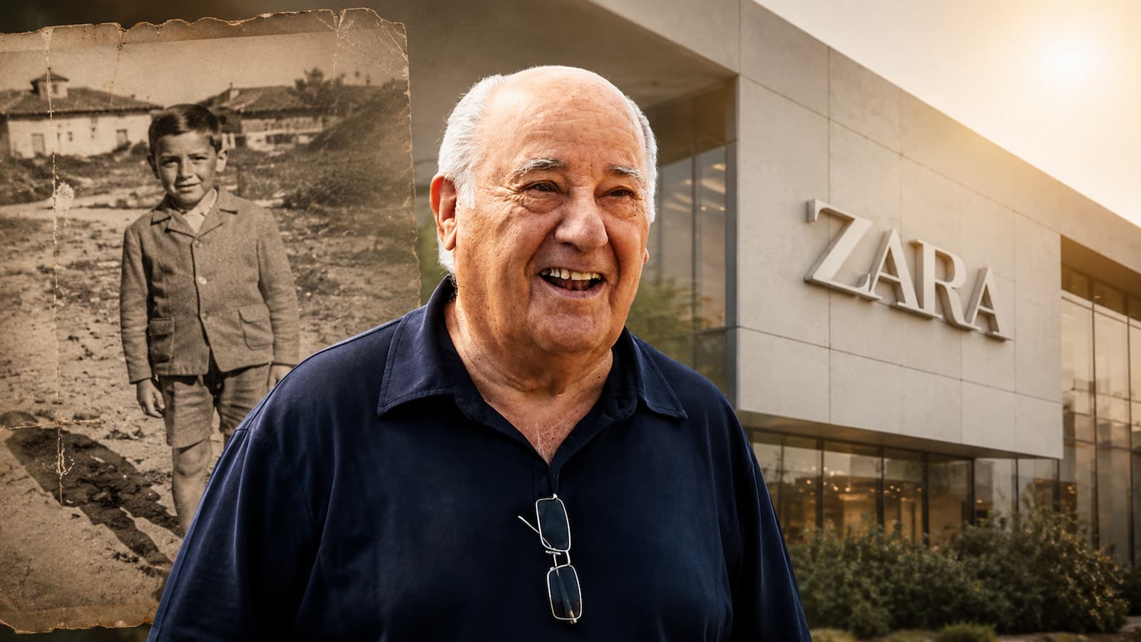 La frase de Amancio Ortega sobre su infancia sin lujos.