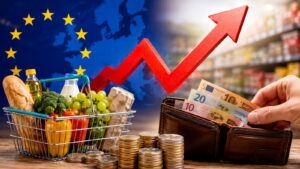 La inflación de la eurozona subió al 2,9% en julio.