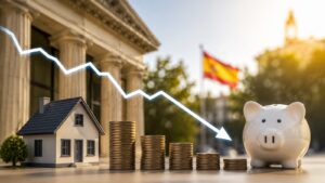 La morosidad bancaria en España bajó al 2,54%, su nivel más bajo desde agosto de 2008.