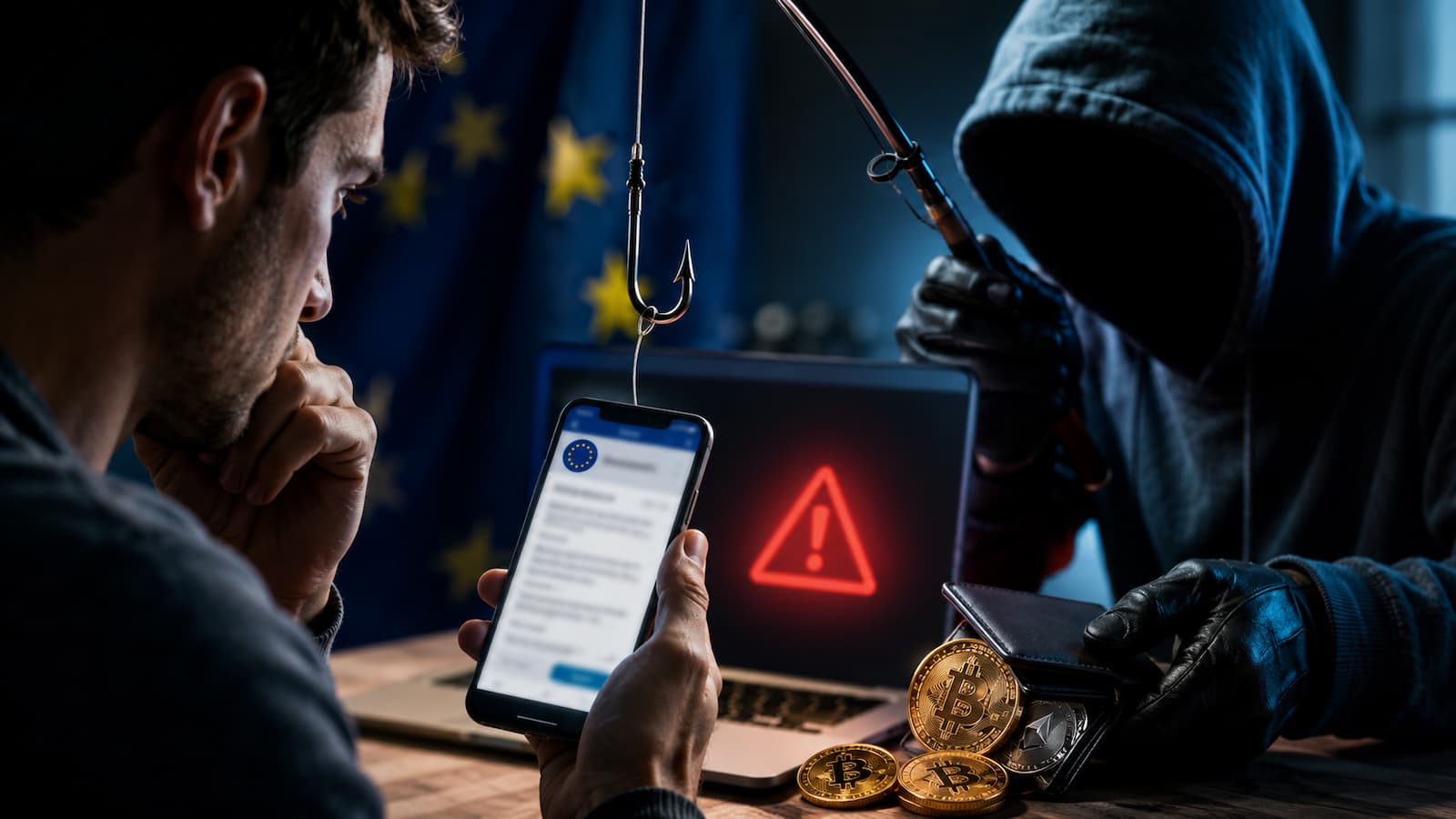 La nueva normativa cripto abre una brecha que los estafadores aprovechan.