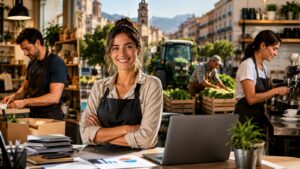 Las microempresas suman 56.000 empleos en España.