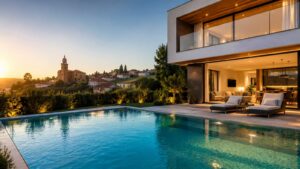 Las viviendas con piscina pueden costar hasta un 30% más.