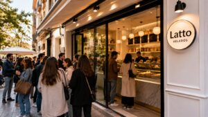 Latto Helados abre su primera tienda en Madrid.