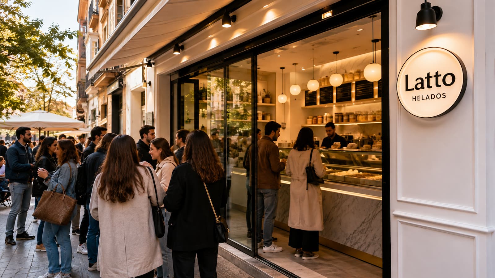 Latto Helados abre su primera tienda en Madrid.