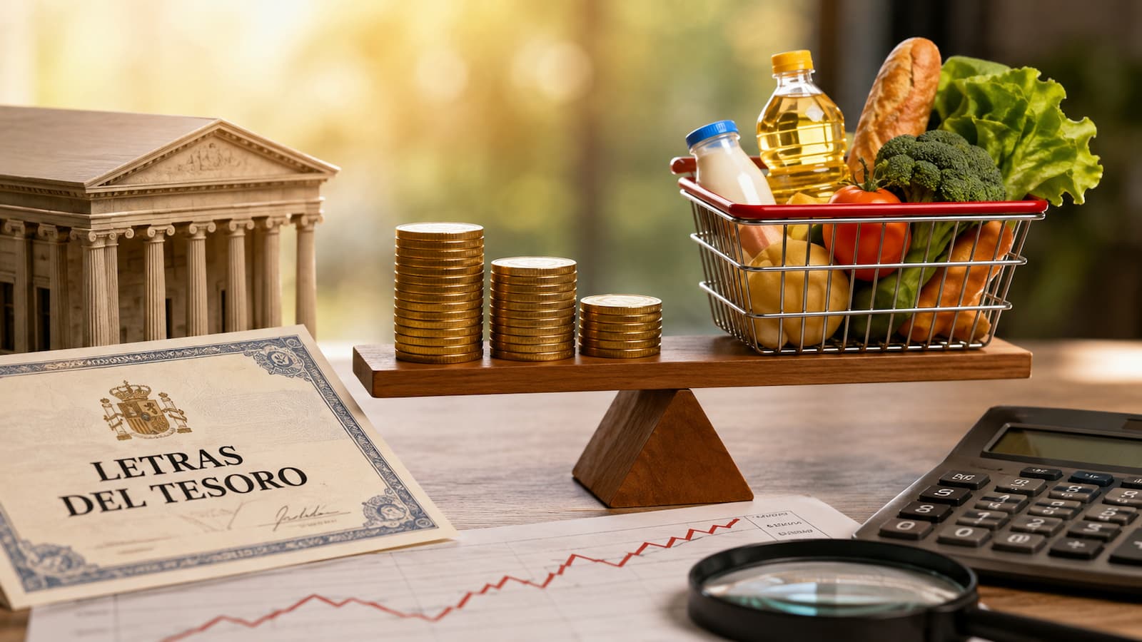 Letras del Tesoro a tres meses han elevado su interés al 2,399%.