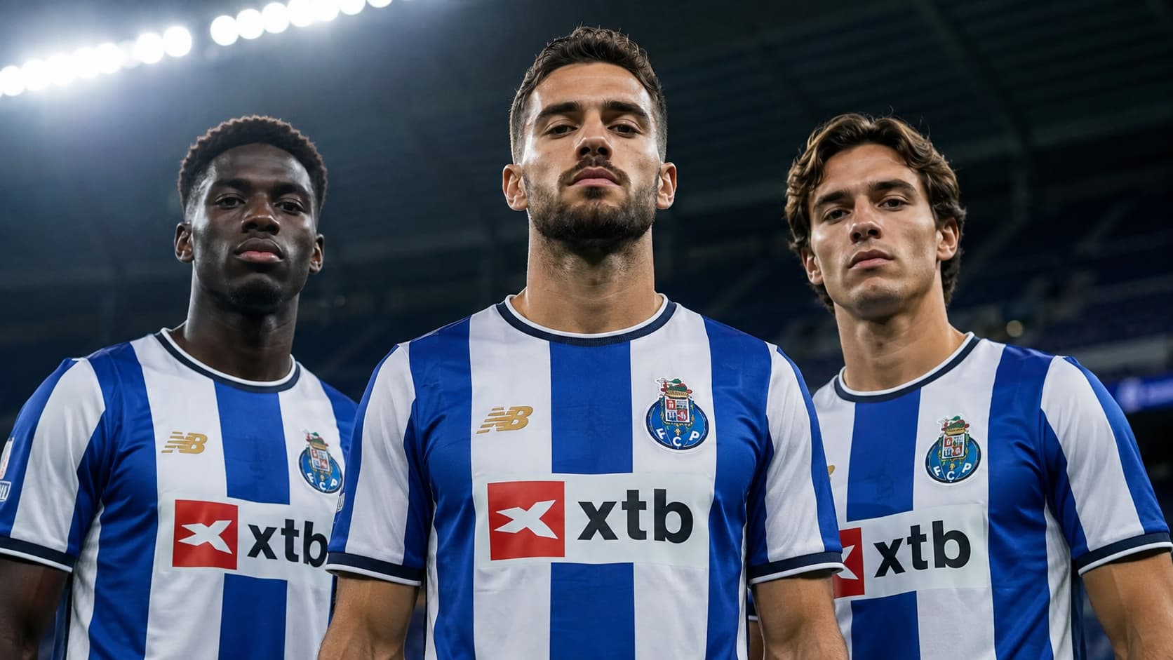 Logo de XTB en la camiseta del FC Porto durante la temporada 2026 27