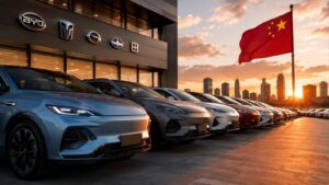 Los coches chinos ya tienen el 14.27% en España.