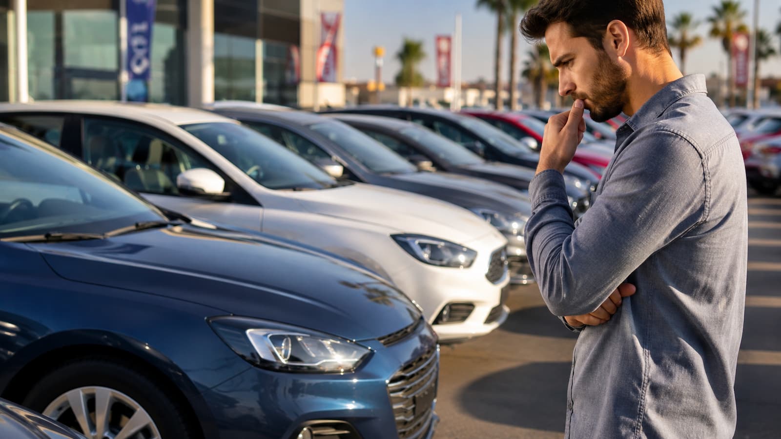 Los coches de ocasión frenan en Murcia.