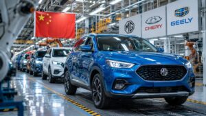 MG, Chery y Geely convierten España en el taller europeo del coche chino.