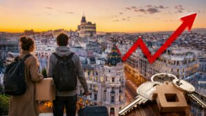Madrid atrae población mientras el alquiler bate récords y miles se mudan.