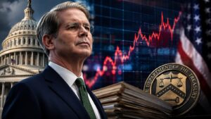 Movimientos de Bessent que Wall Street lee como aviso sobre la deuda de EEUU.