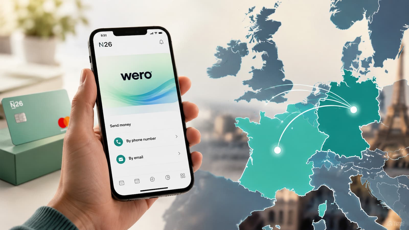 N26 ha activado Wero en su app para clientes elegibles de Alemania y Francia.