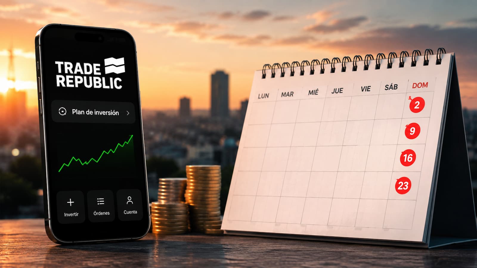 Planes de inversión de Trade Republic cambian de fecha este agosto.