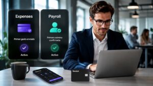 Revolut Business cobra por Expenses y Payroll.