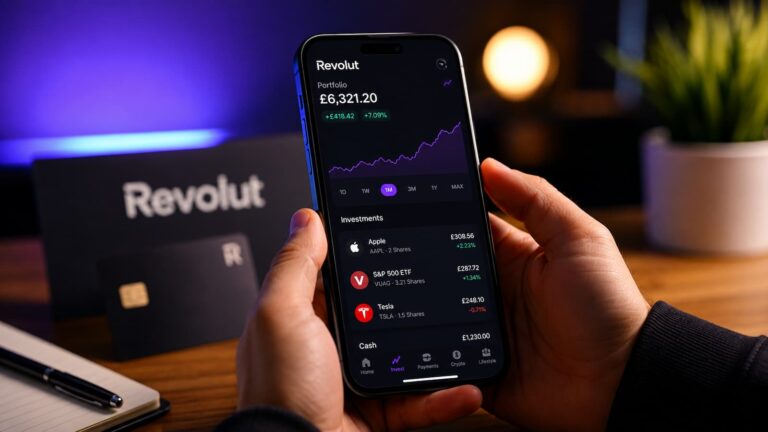 Revolut empuja la inversión desde su app bancaria.