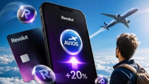 Revolut ofrece un 20 % adicional de Avios hasta el 30 de agosto.
