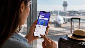 Revolut permite comprar planes eSIM para viajar desde su app.