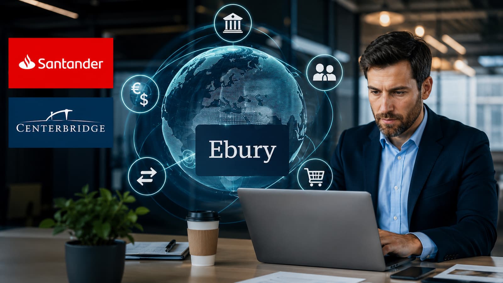 Santander y Centerbridge reciben luz verde para controlar Ebury.