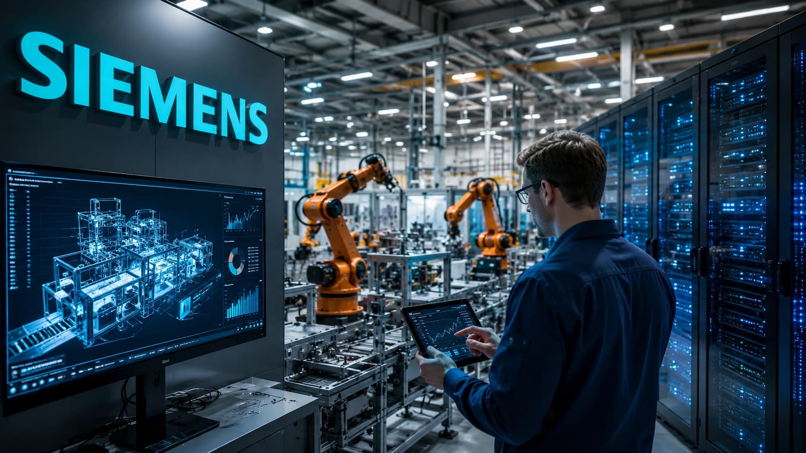 Siemens cerró su tercer trimestre con 15% más.