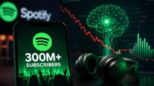 Spotify llega a 300 millones de suscriptores.