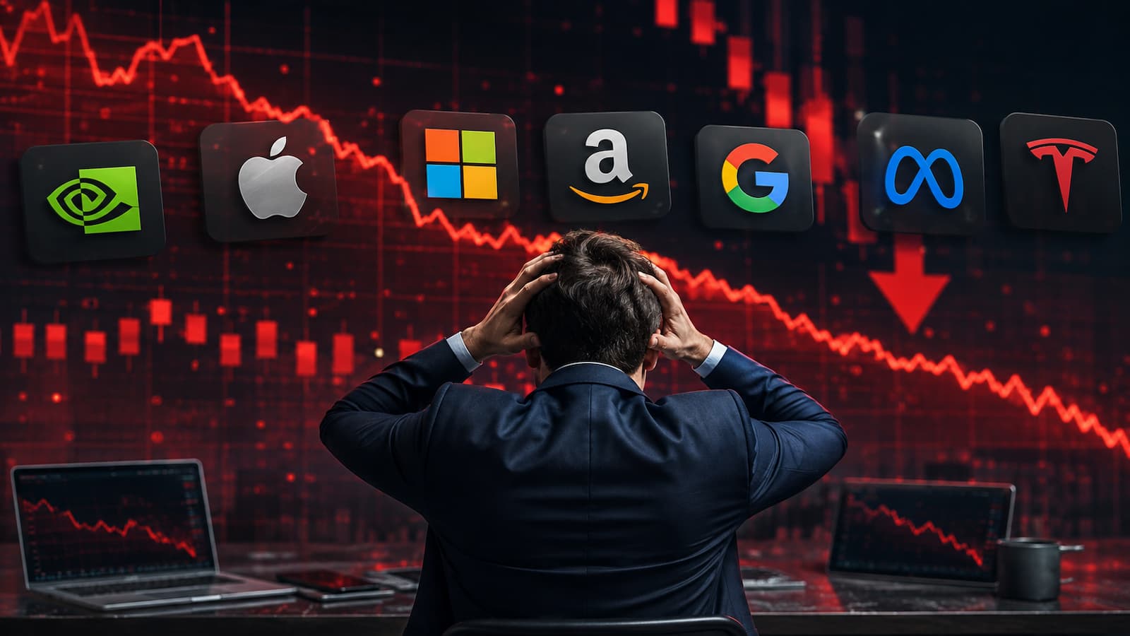 Una caída del 10% en las grandes tecnológicas no golpearía igual a todos los inversores.
