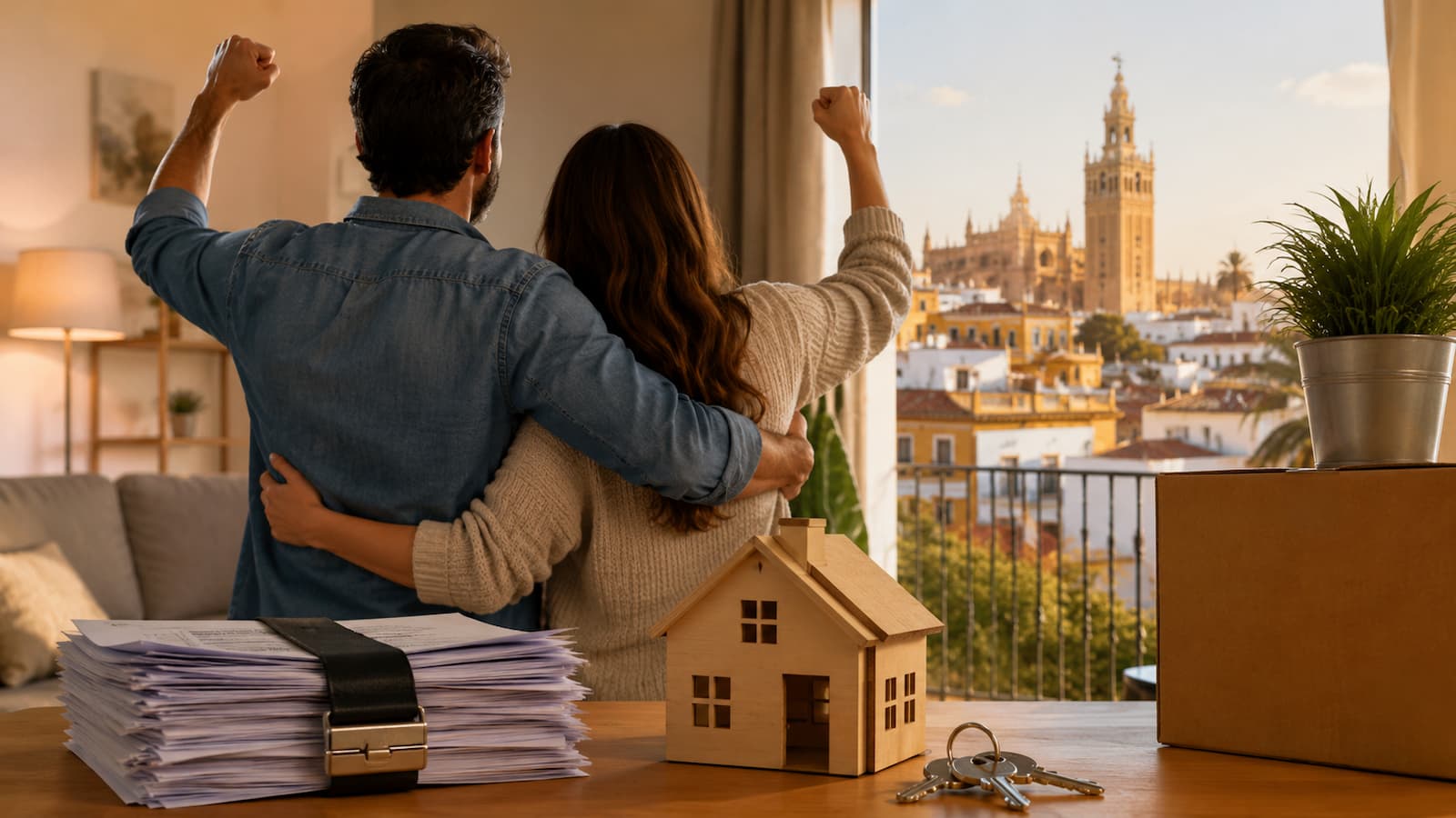 Una familia sevillana logra conservar su casa con la Segunda Oportunidad.