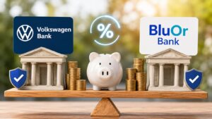 Volkswagen Bank y BluOr Bank tienen depósitos a 12 meses por encima del 3% TAE.