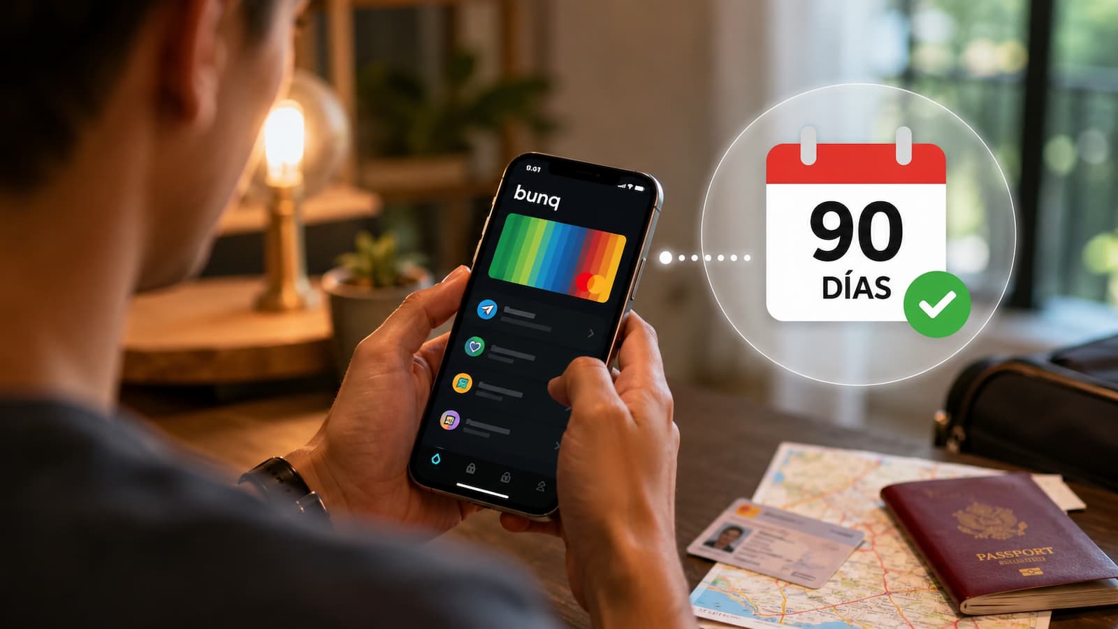 bunq permite abrir una cuenta en España sin aportar el NIE de entrada.