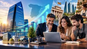 BBVA ha cerrado el primer semestre con un aumento del crédito en España.