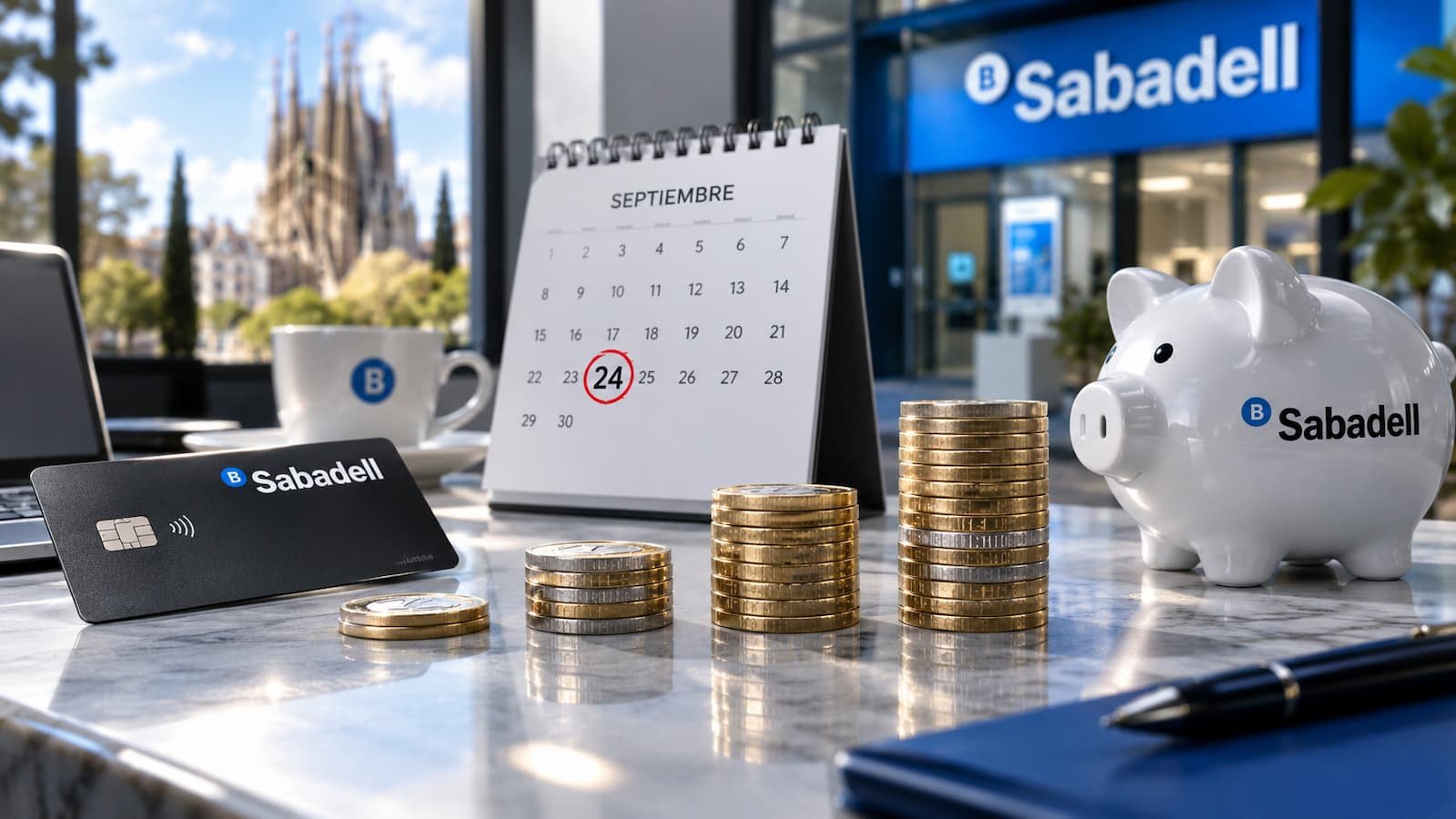 Banco Sabadell liquida mañana la comisión trimestral de la Cuenta Sabadell.