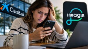 CaixaBank e imagin han recuperado la banca digital tras sufrir una caída.