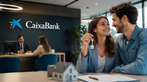 CaixaBank es el banco español que más cuota gana en hipotecas y préstamos.