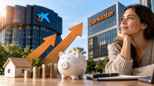 Citi estima que tipos más altos elevarían un 2% o 3% el beneficio de la banca española.