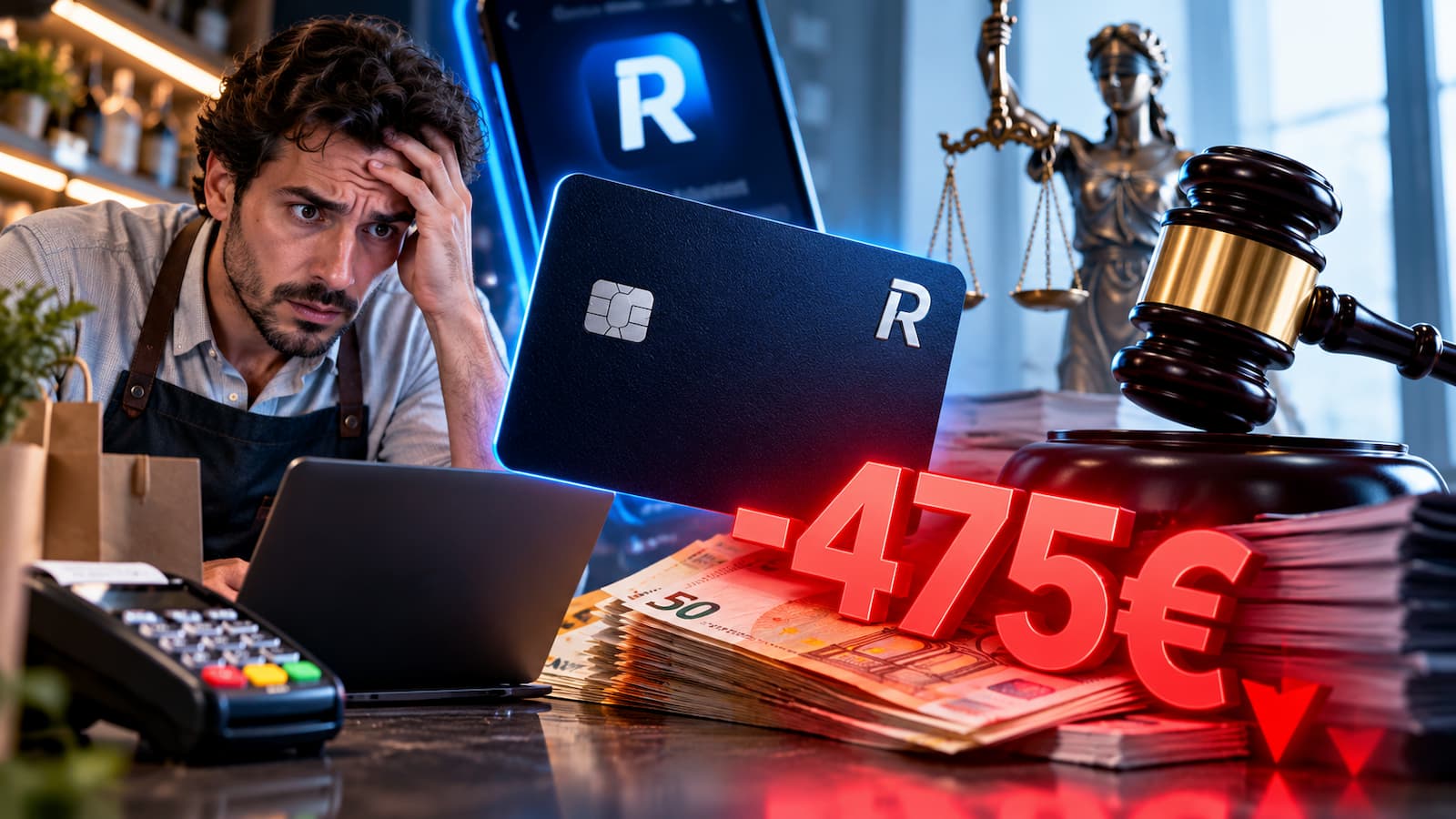 Comisión de 475 euros de Revolut Business que muchos comercios pasan por alto.