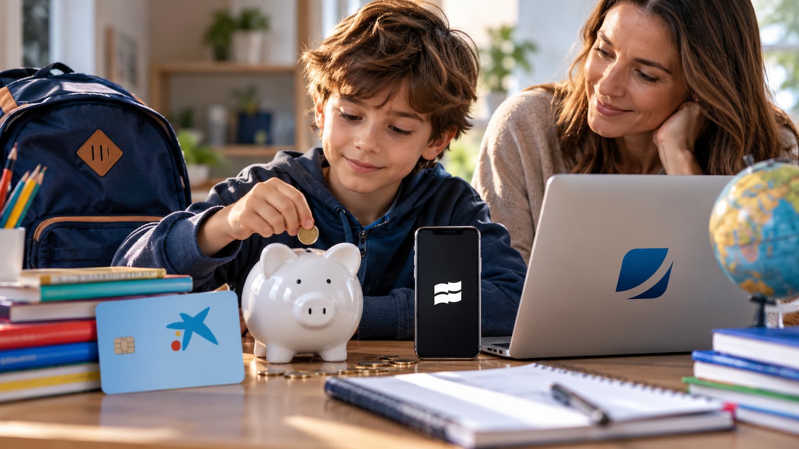 Cuentas infantiles de CaixaBank, Trade Republic e Indexa ganan foco en la vuelta al cole.