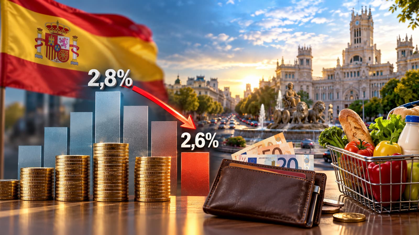El INE ha revisado a la baja el crecimiento de la economía española en 2025.