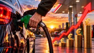 La gasolina encadena once semanas de subidas y llenar el depósito supera 100 euros.