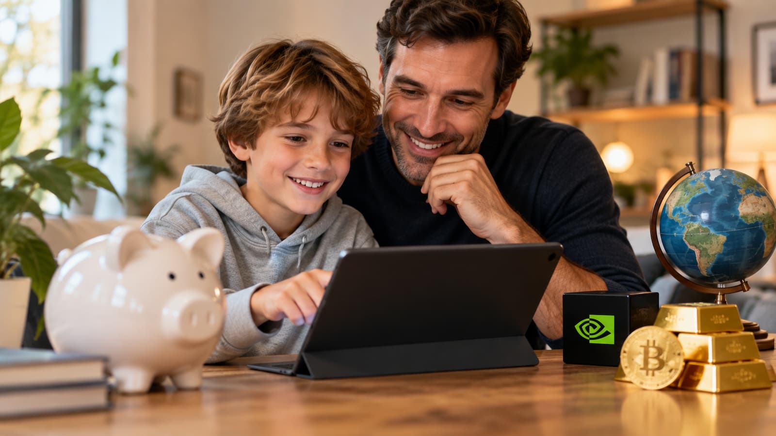 Padres e hijos invierten de forma distinta en Trade Republic.