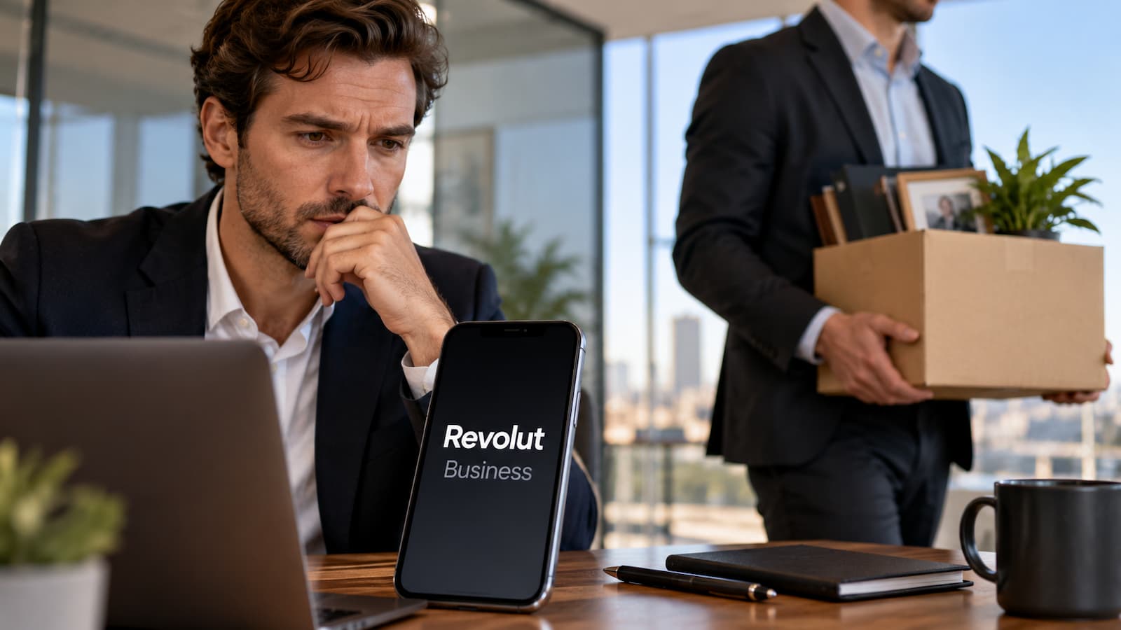 Revolut Business deja claro que el titular no puede traspasar por sí solo el control.