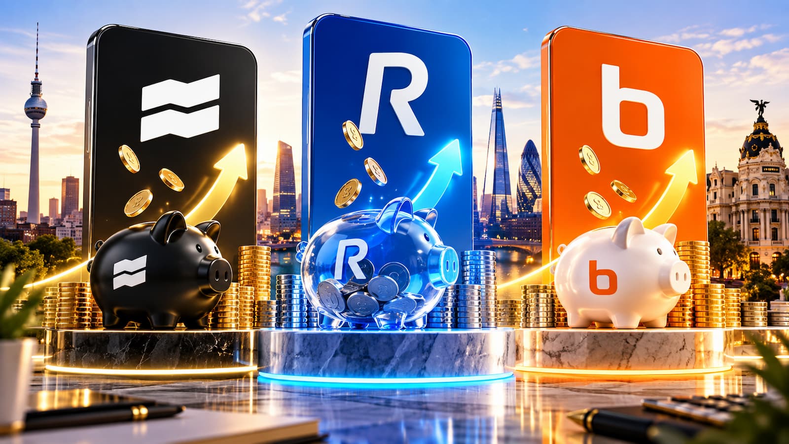 Revolut reactivó su 3,51% Bankinter subió al 3% y Trade Republic mantiene el 3,04%.