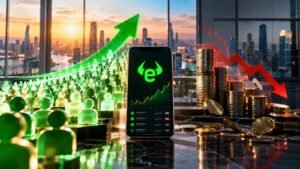 eToro cerró agosto con 4,36 millones de cuentas financiadas.