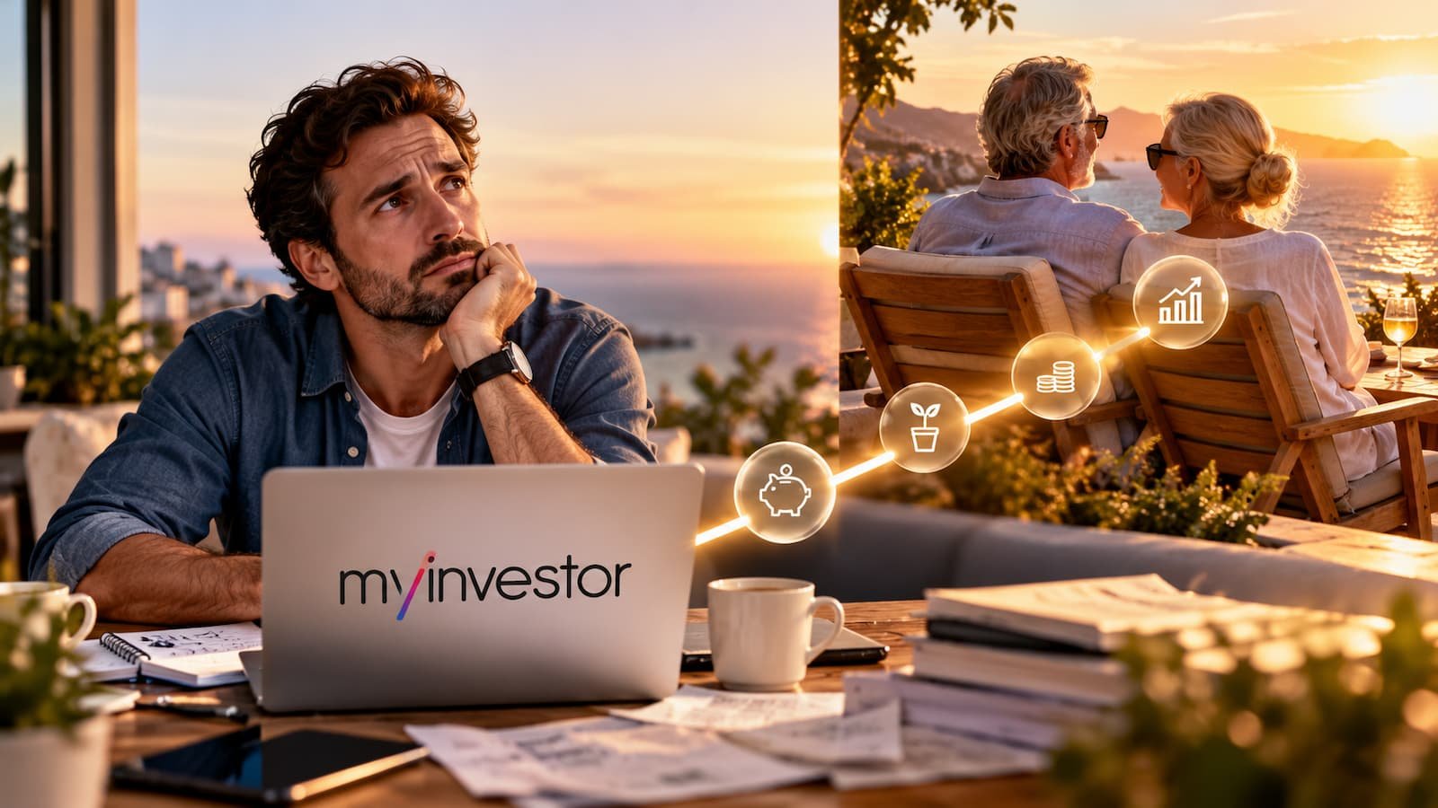 38,5 % de clientes encuestados por MyInvestor cree que llega tarde a su jubilación.
