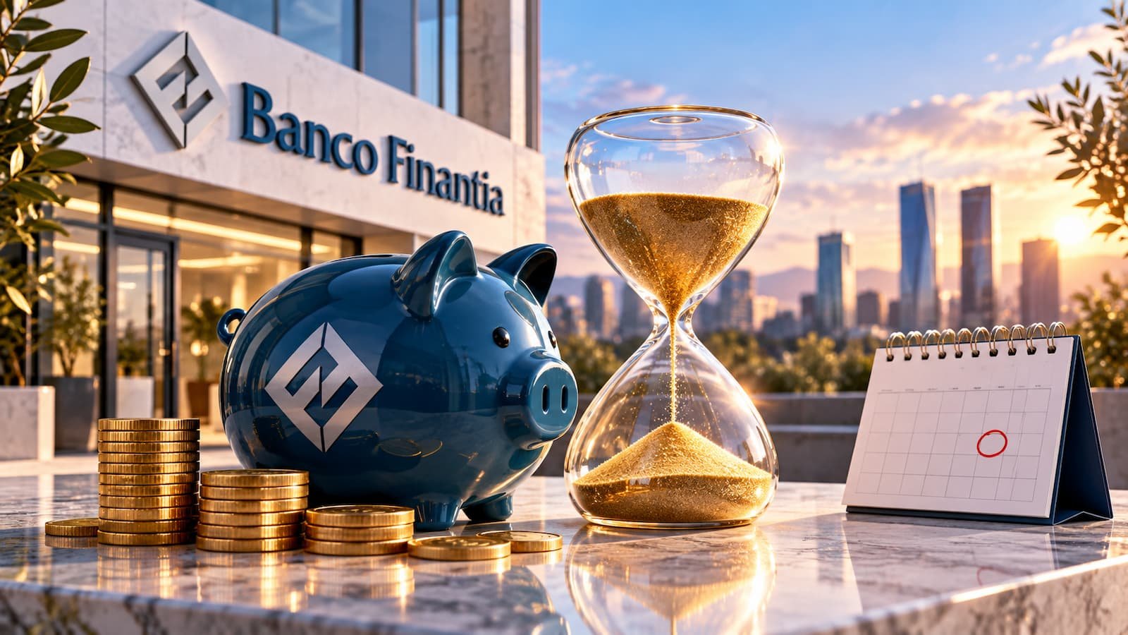 Banco Finantia incorporó a su oferta un depósito a seis meses al 3,25% TAE.