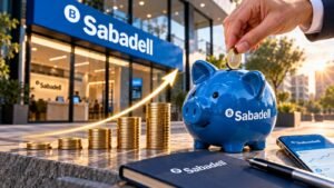Banco Sabadell ha elevado al 2,75% TAE la rentabilidad de su Cuenta Online.