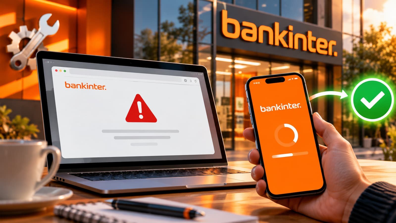 Bankinter reconoció una incidencia técnica que dificulta el acceso a su web y su aplicación.