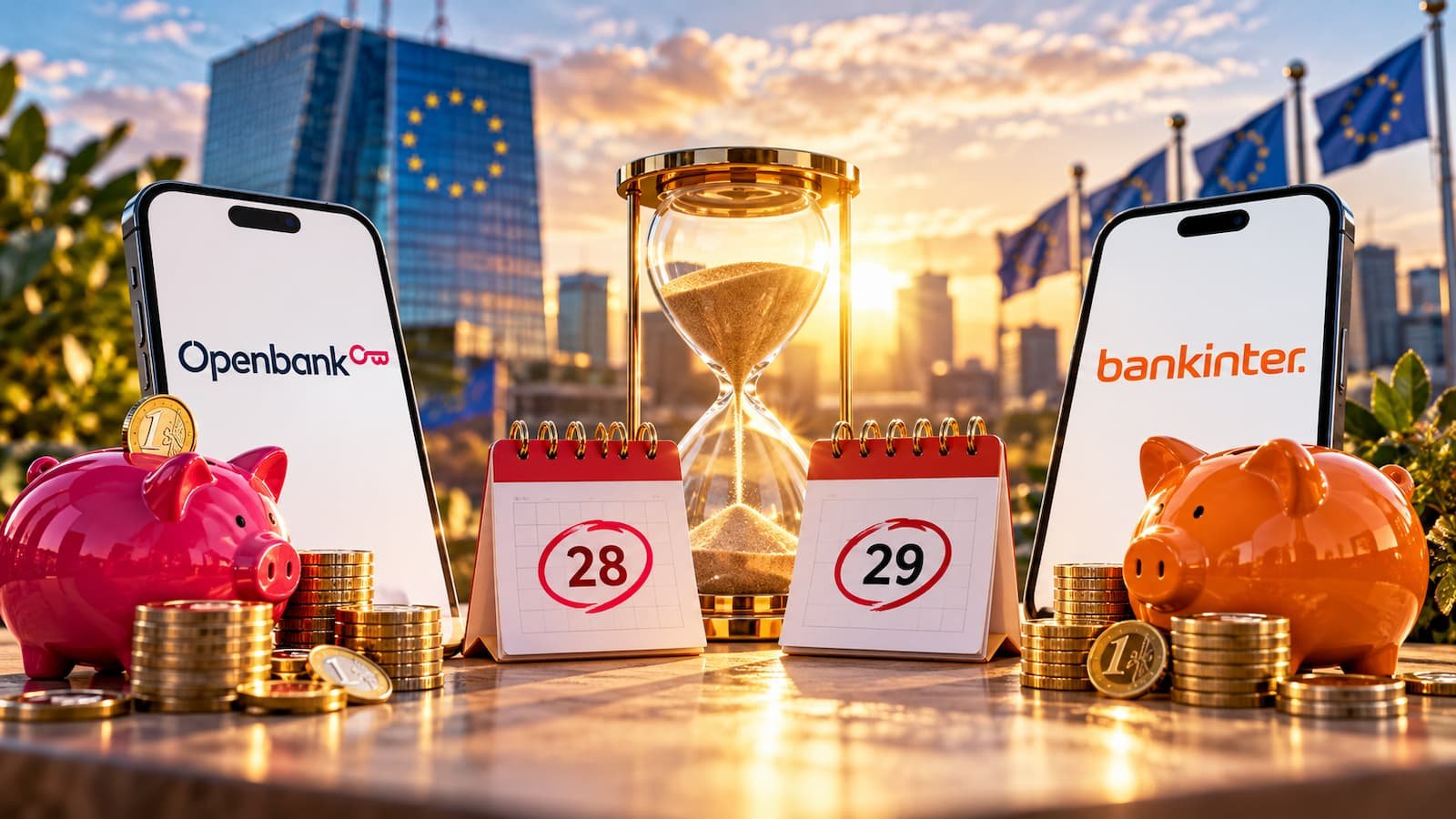Bankinter y Openbank agotan esta semana dos promociones para nuevos clientes.