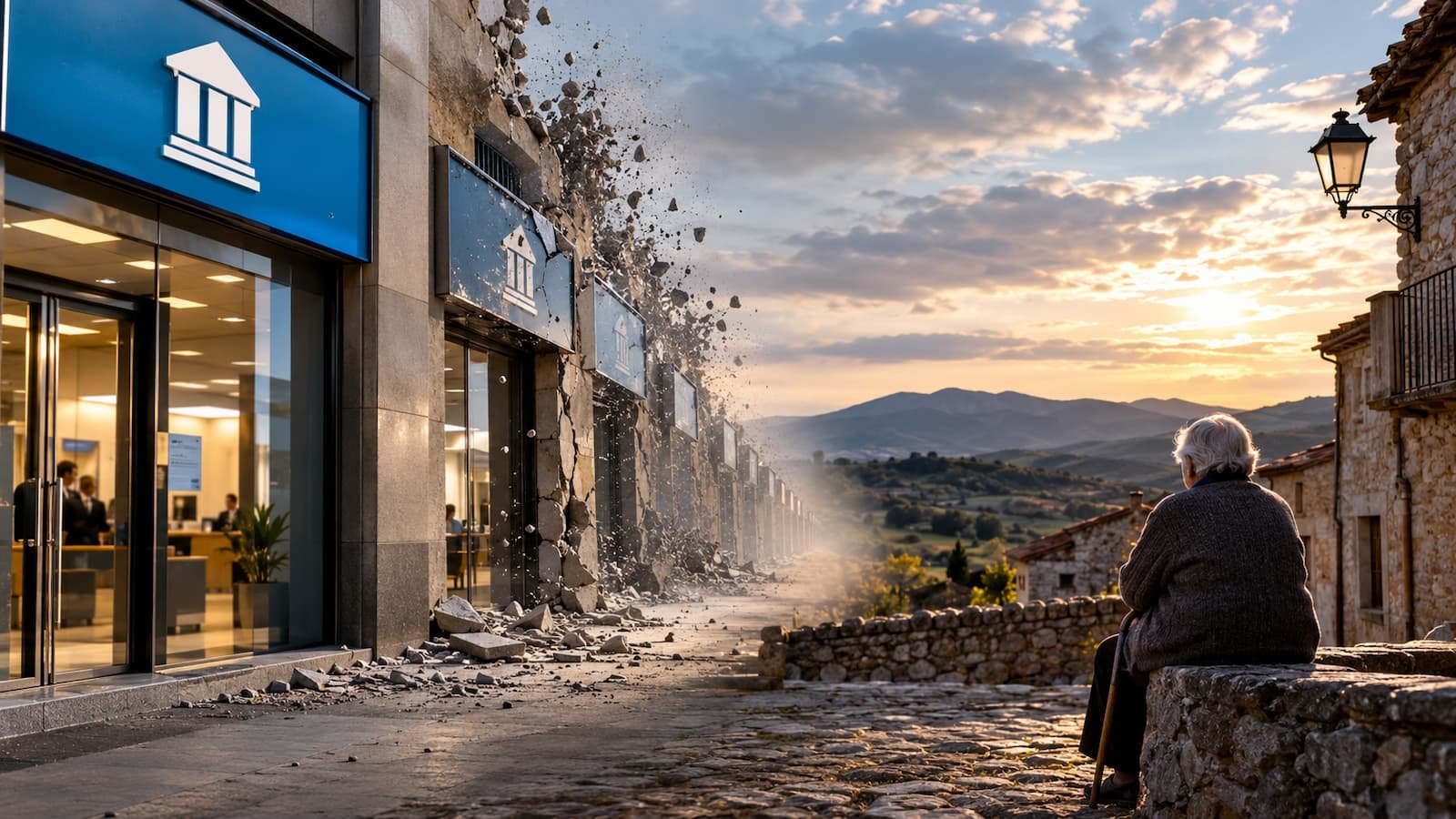 España ha perdido el 63% de sus oficinas bancarias desde 2008.
