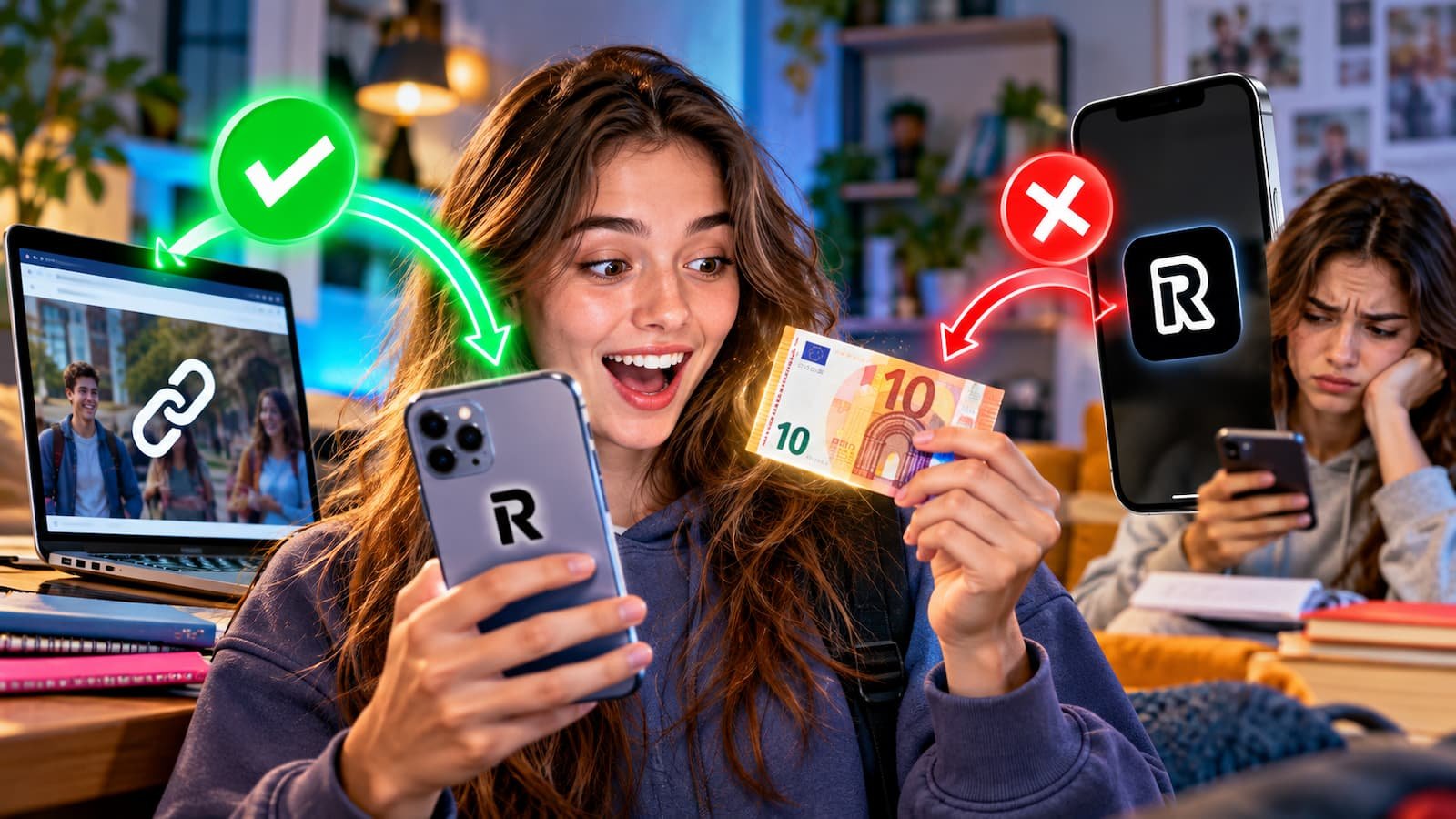 Revolut mantiene promoción de 10 euros para nuevos clientes vinculada a Student Benefits.
